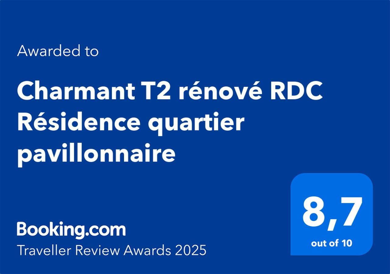 Charmant T2 Renove Rdc Residence Quartier Pavillonnaire Argelès-Gazost Eksteriør bilde